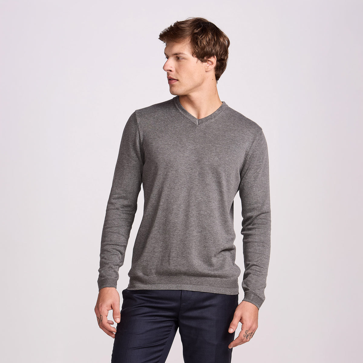 SUETER V TRICOT M/LONGA MILENIUM