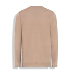 SUETER V TRICOT M/LONGA - CAMEL
