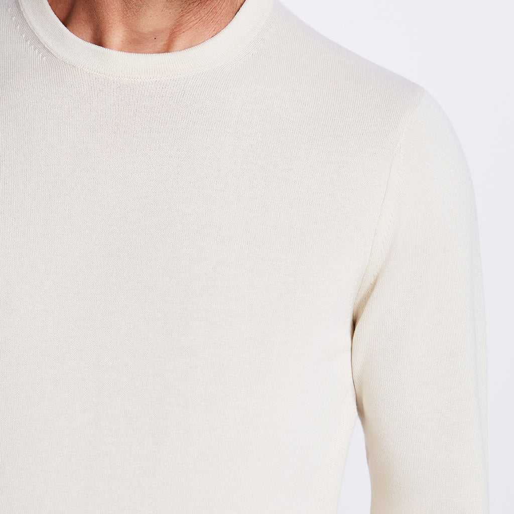 SUETER CARECA FIO TINTO TRICOT M/LONGA - NINIVE/PROFUNDO