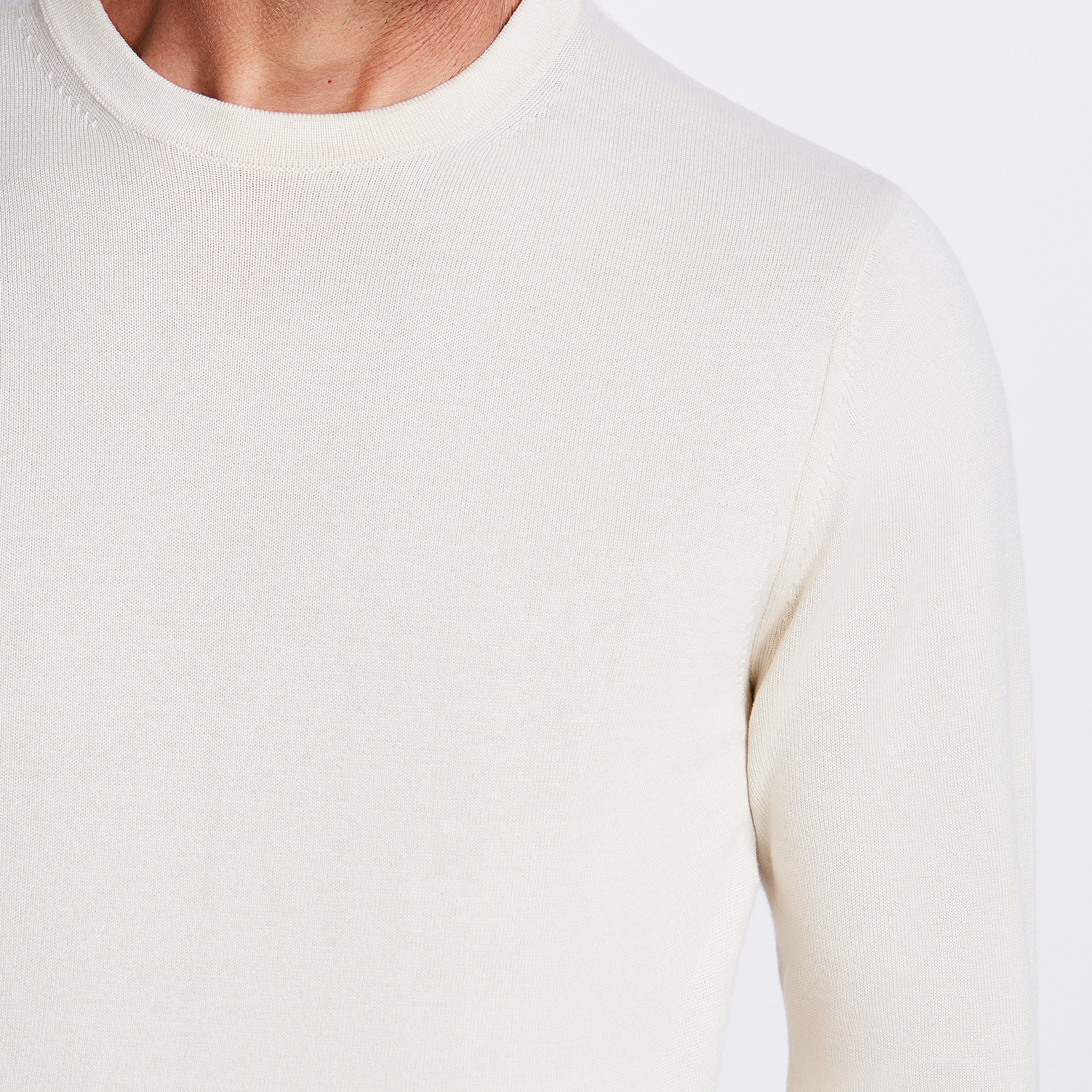 SUETER CARECA FIO TINTO TRICOT M/LONGA - NINIVE/PROFUNDO