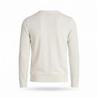 SUETER CARECA FIO TINTO TRICOT M/LONGA - NINIVE/PROFUNDO