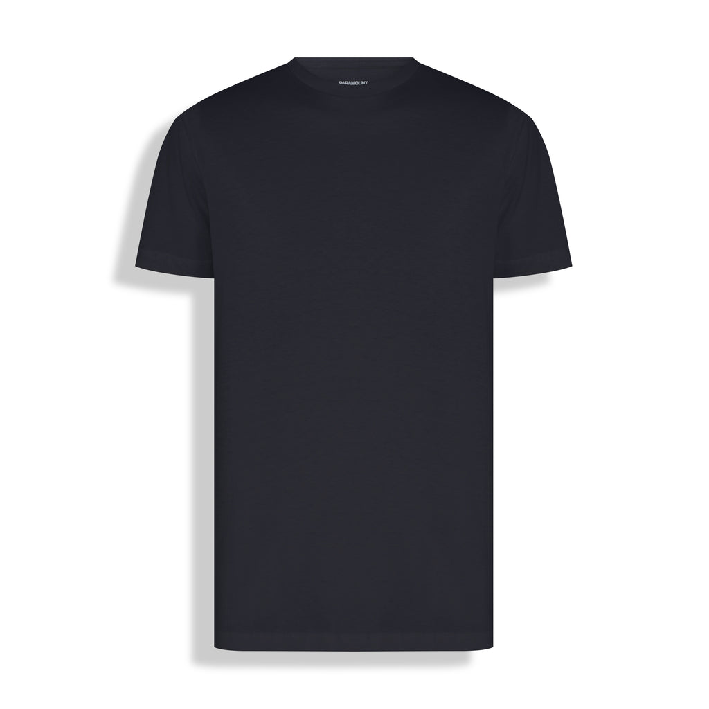 T-SHIRT COTTON  PREMIUM GOLA CARECA M/CURTA PRETO