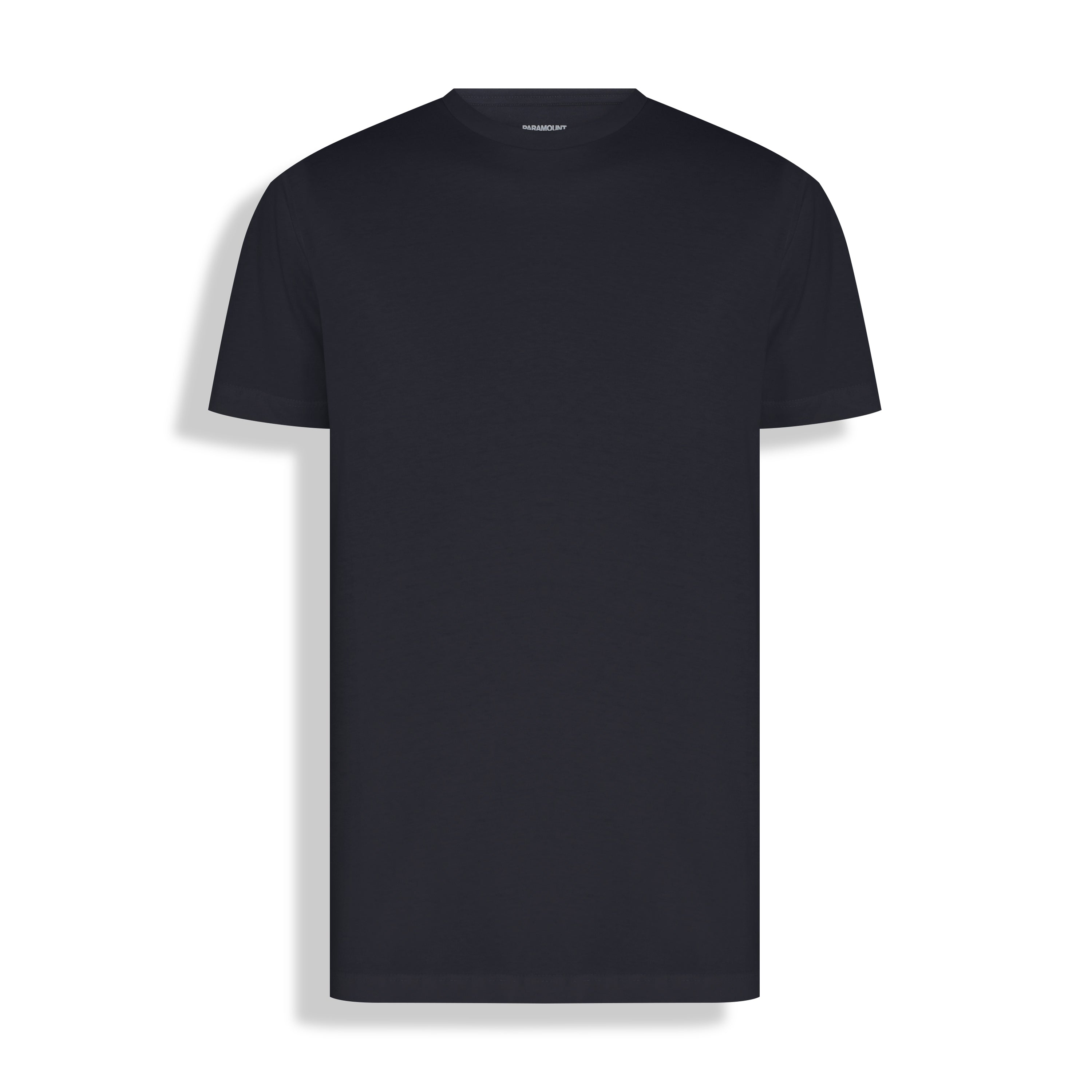 T-SHIRT COTTON  PREMIUM GOLA CARECA M/CURTA PRETO