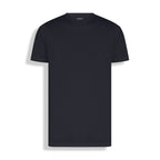 T-SHIRT PIMA TOUCH GOLA CARECA MANGA CURTA - PRETO
