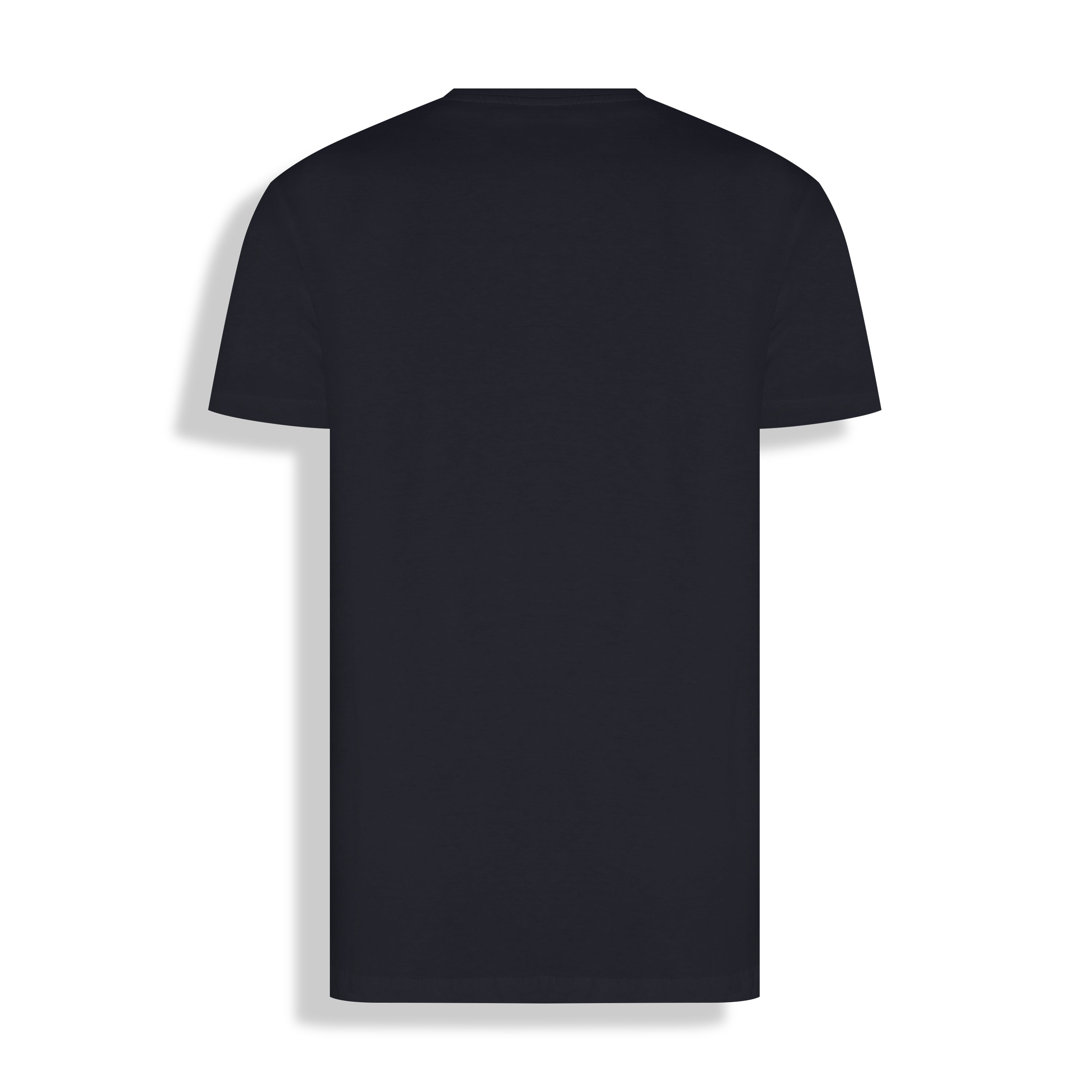 T-SHIRT COTTON  PREMIUM GOLA CARECA M/CURTA PRETO