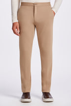 CALÇA 1/2 ELASTICO MALHA ITALIANA KAKI