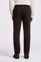 CALÇA 1/2 ELASTICO MALHA ITALIANA CAFÉ