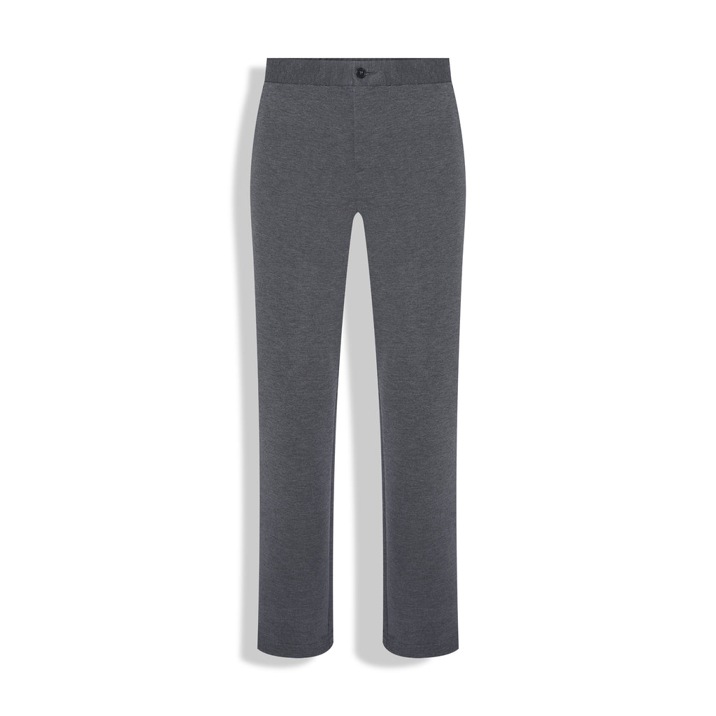 CALCA 1/2 ELASTICO MALHA ITALIANA CINZA MESCLA