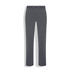 CALÇA 1/2 ELASTICO MALHA ITALIANA CINZA MESCLA