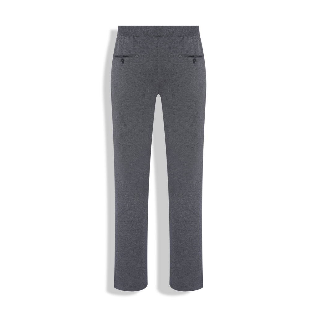 CALCA 1/2 ELASTICO MALHA ITALIANA CINZA MESCLA