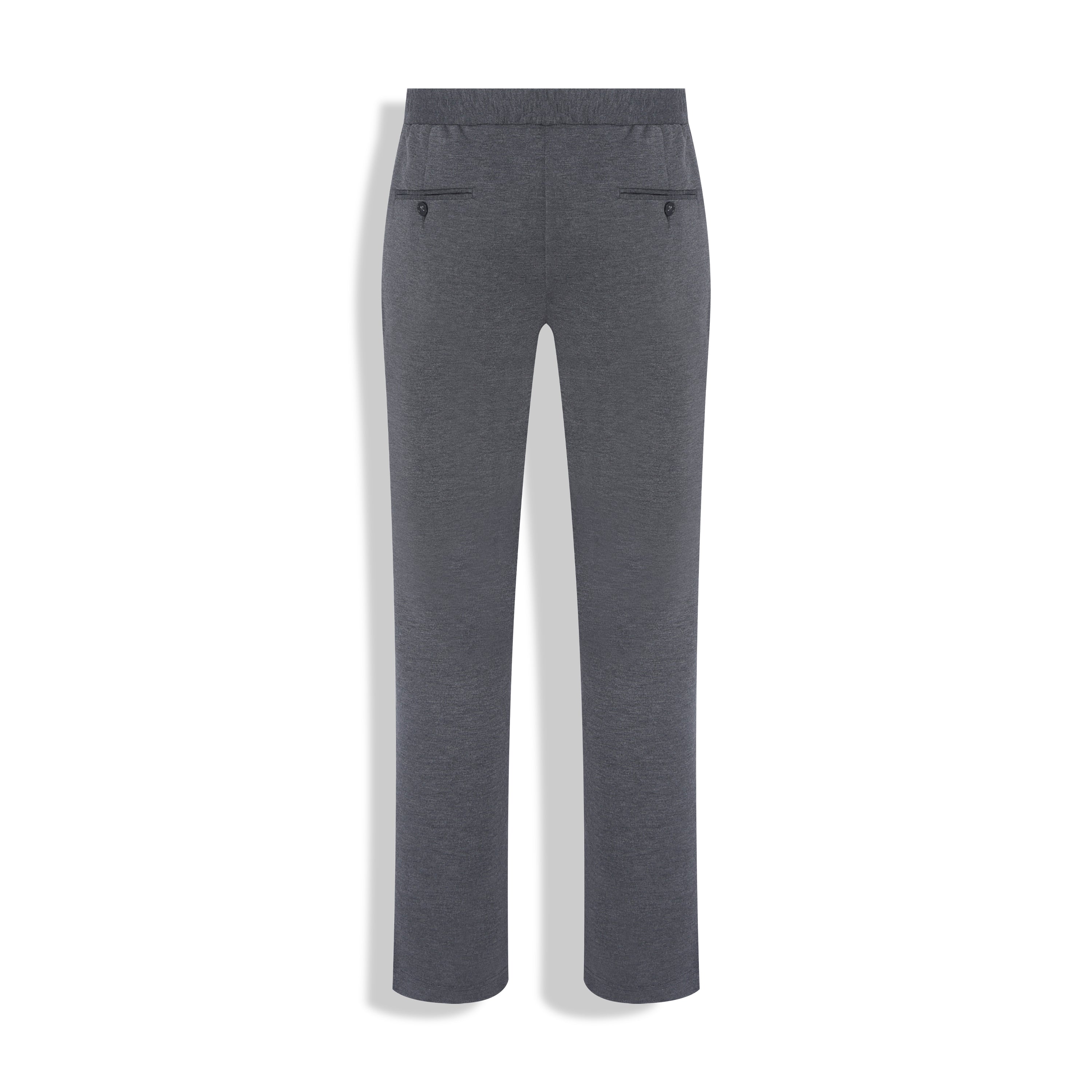 CALCA 1/2 ELASTICO MALHA ITALIANA CINZA MESCLA