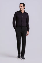 CALÇA 1/2 ELASTICO MALHA ITALIANA  PRETO