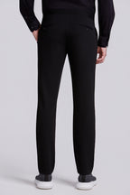 CALÇA 1/2 ELASTICO MALHA ITALIANA  PRETO