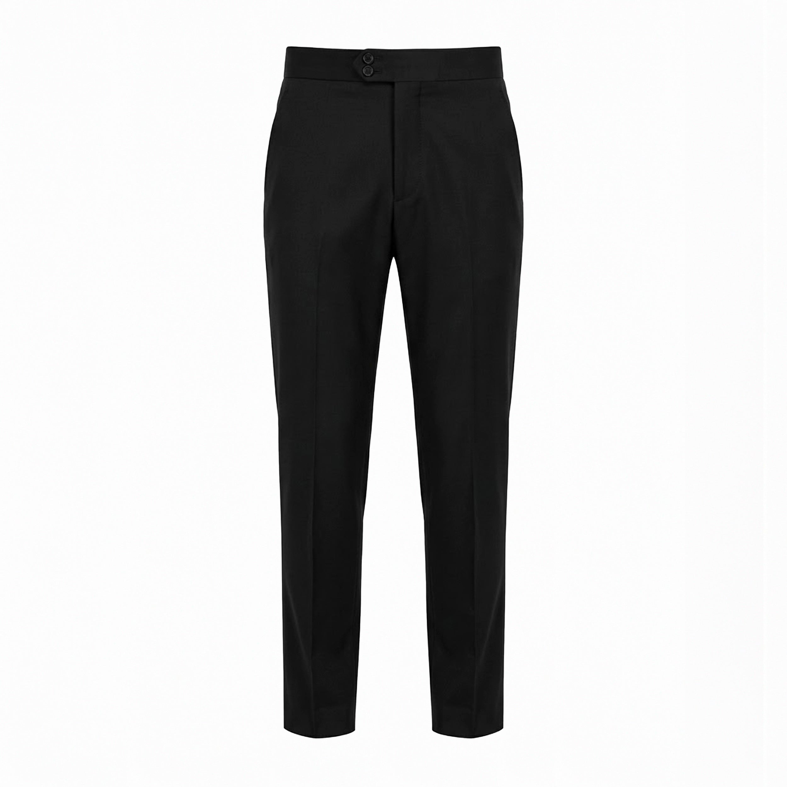 CALÇA 1/2 ELÁSTICO MALHA ITALIANA - PRETO