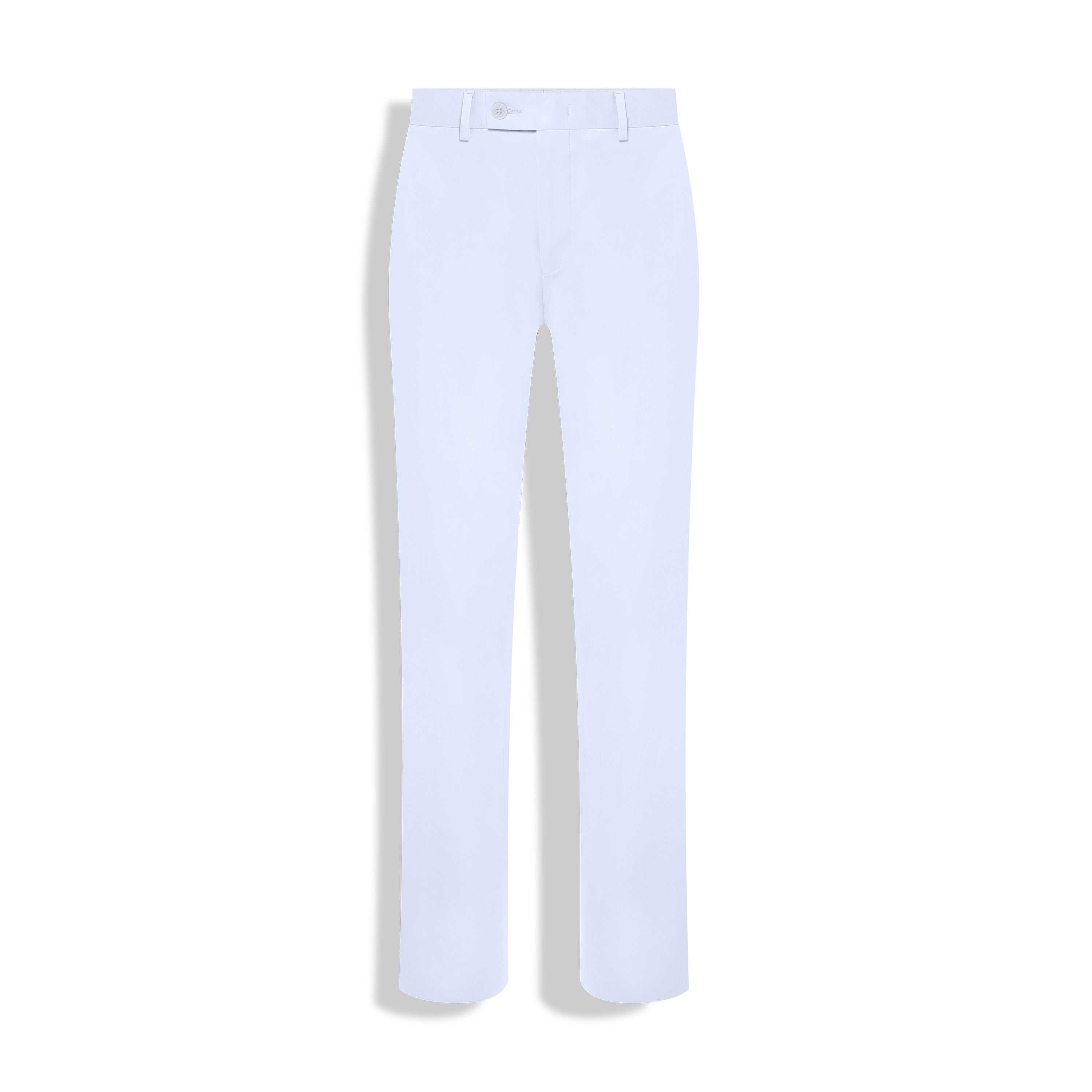 CALCA ALFAIATARIA ALGODAO ELASTANO BRANCO