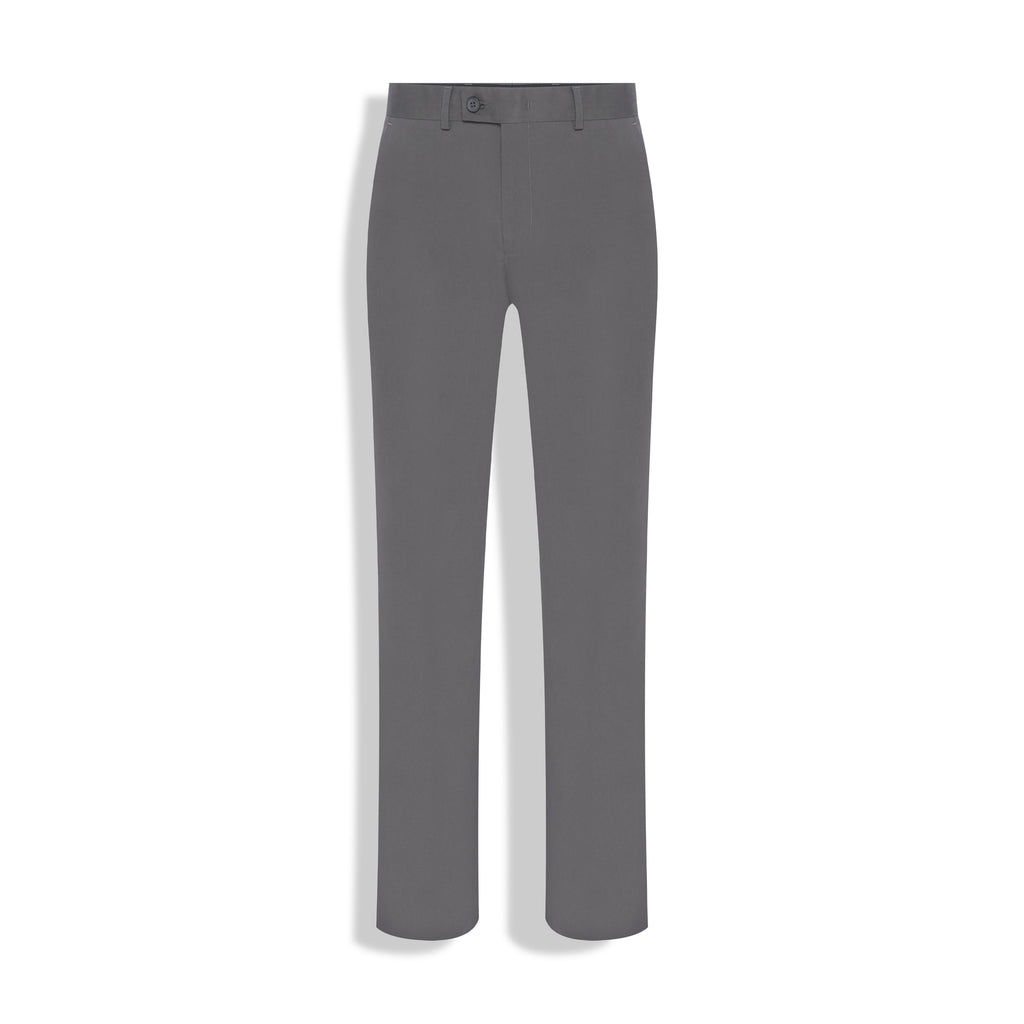 CALCA ALFAIATARIA ALGODAO ELASTANO GRAFITE