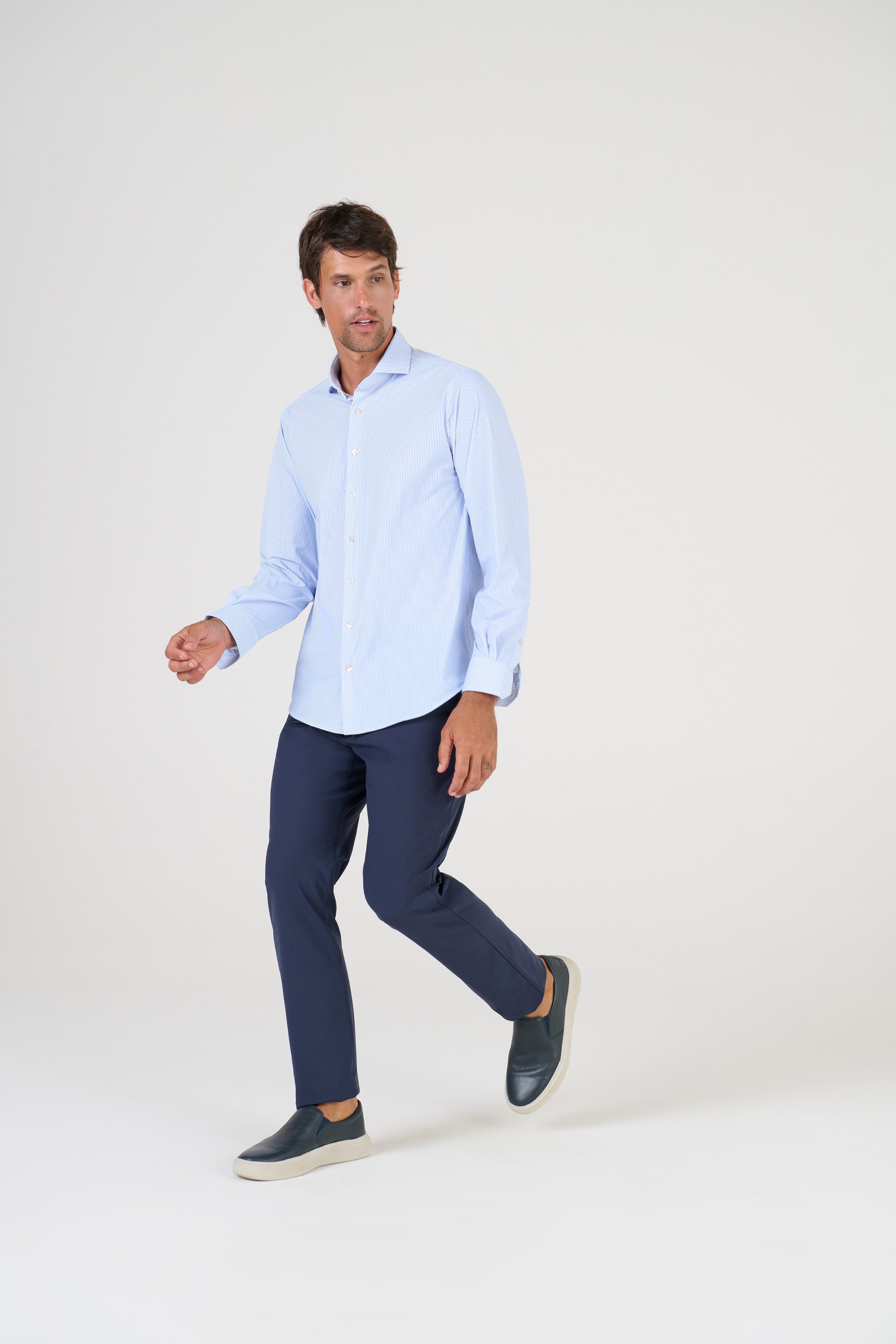 CALCA ALFAIATARIA HI TECH MARINHO