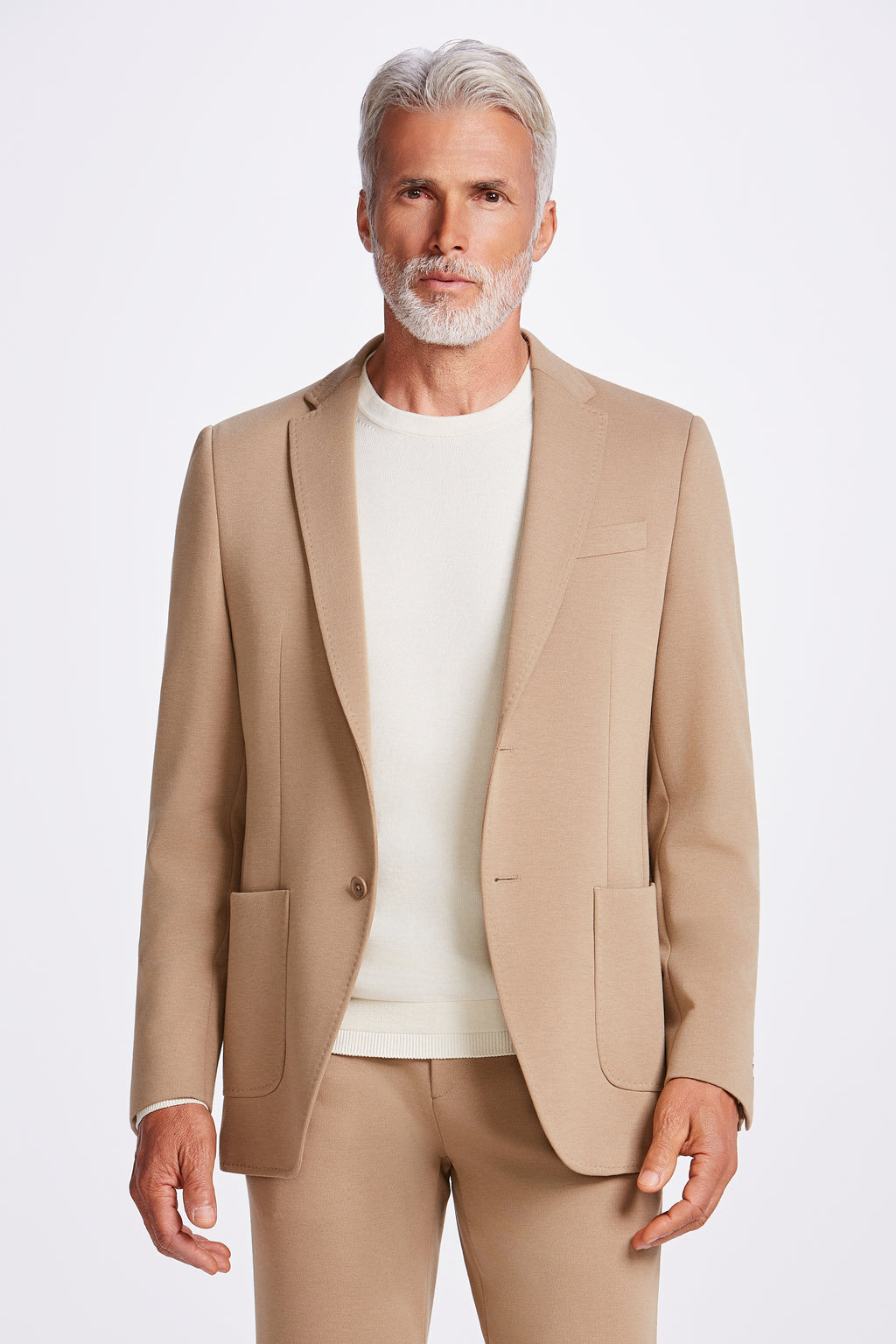 PALETO S/FORRO MALHA ITALIANA KAKHI