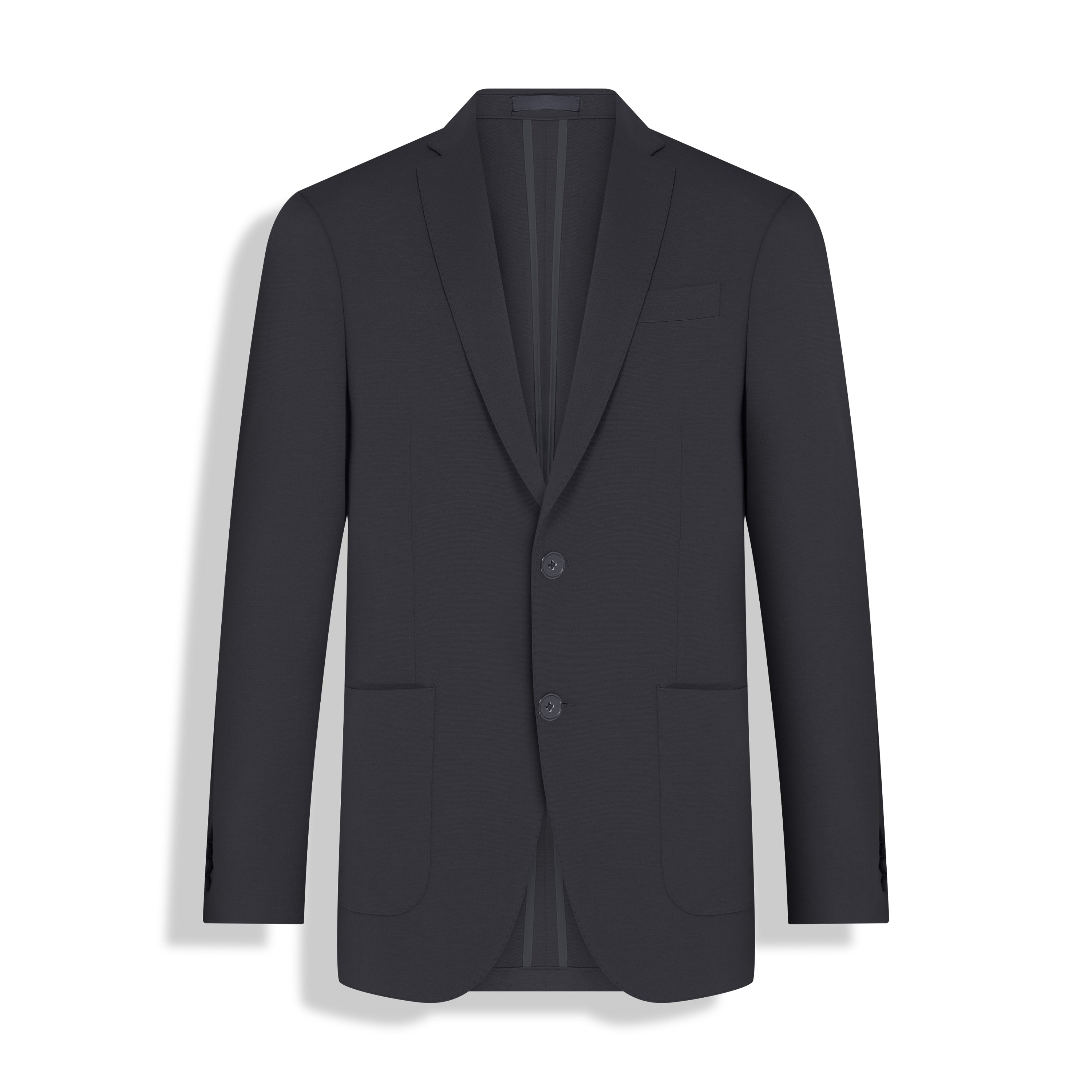 PALETO S/FORRO MALHA ITALIANA  PRETO