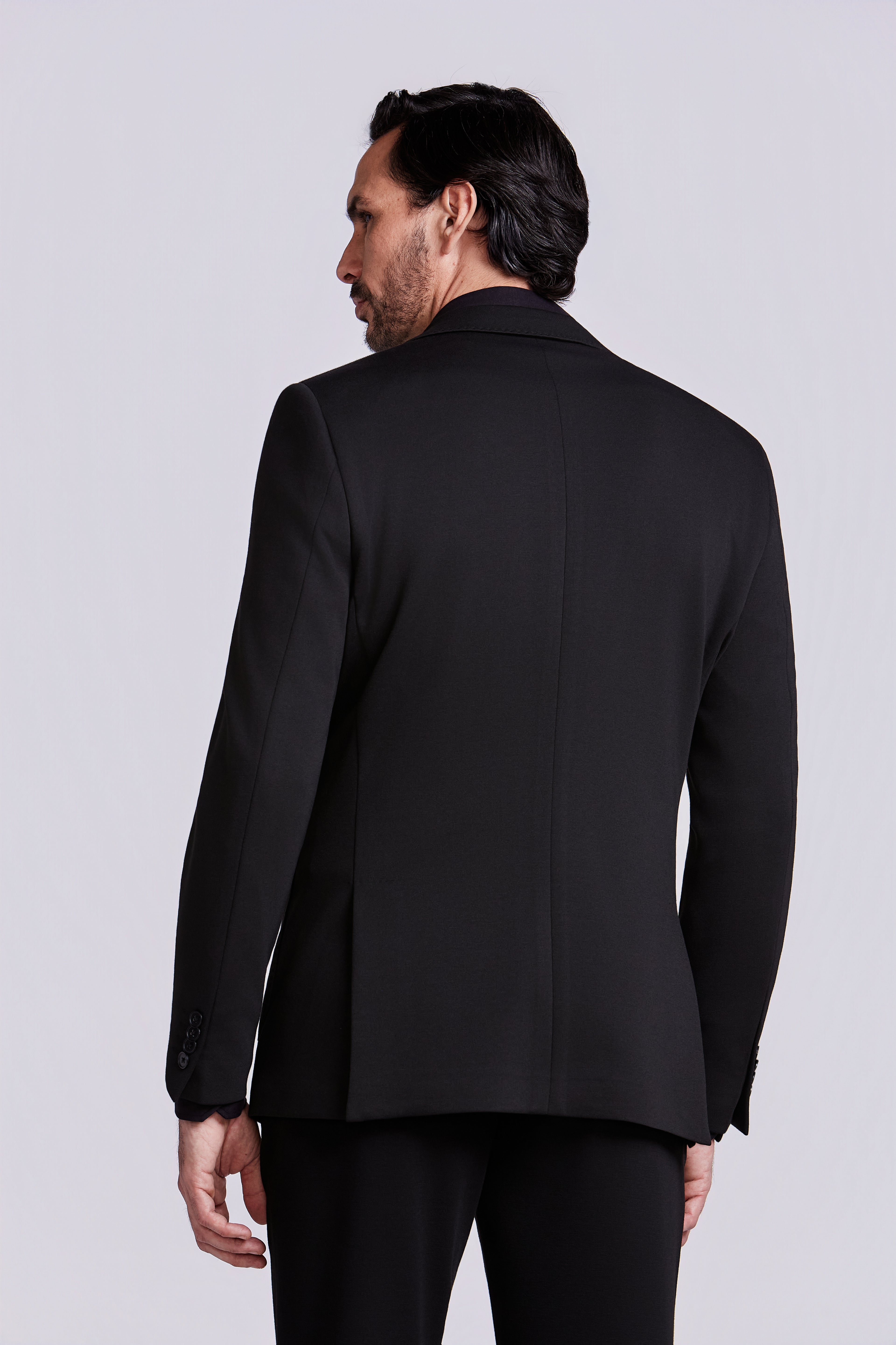 PALETO S/FORRO MALHA ITALIANA  PRETO