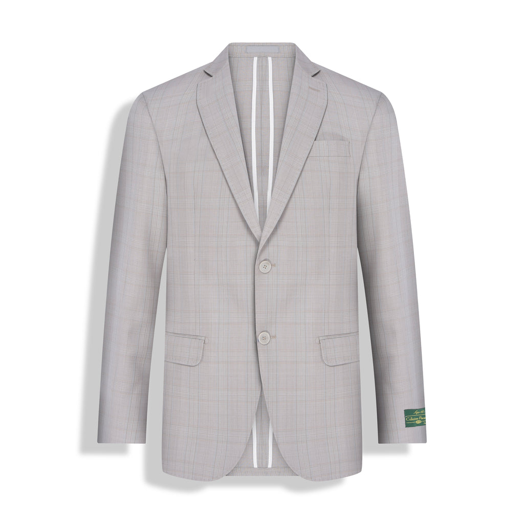 PALETO S/ FORRO PADRONADO S120 BEGE