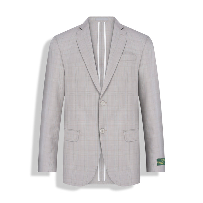 PALETO S/ FORRO PADRONADO S120 BEGE