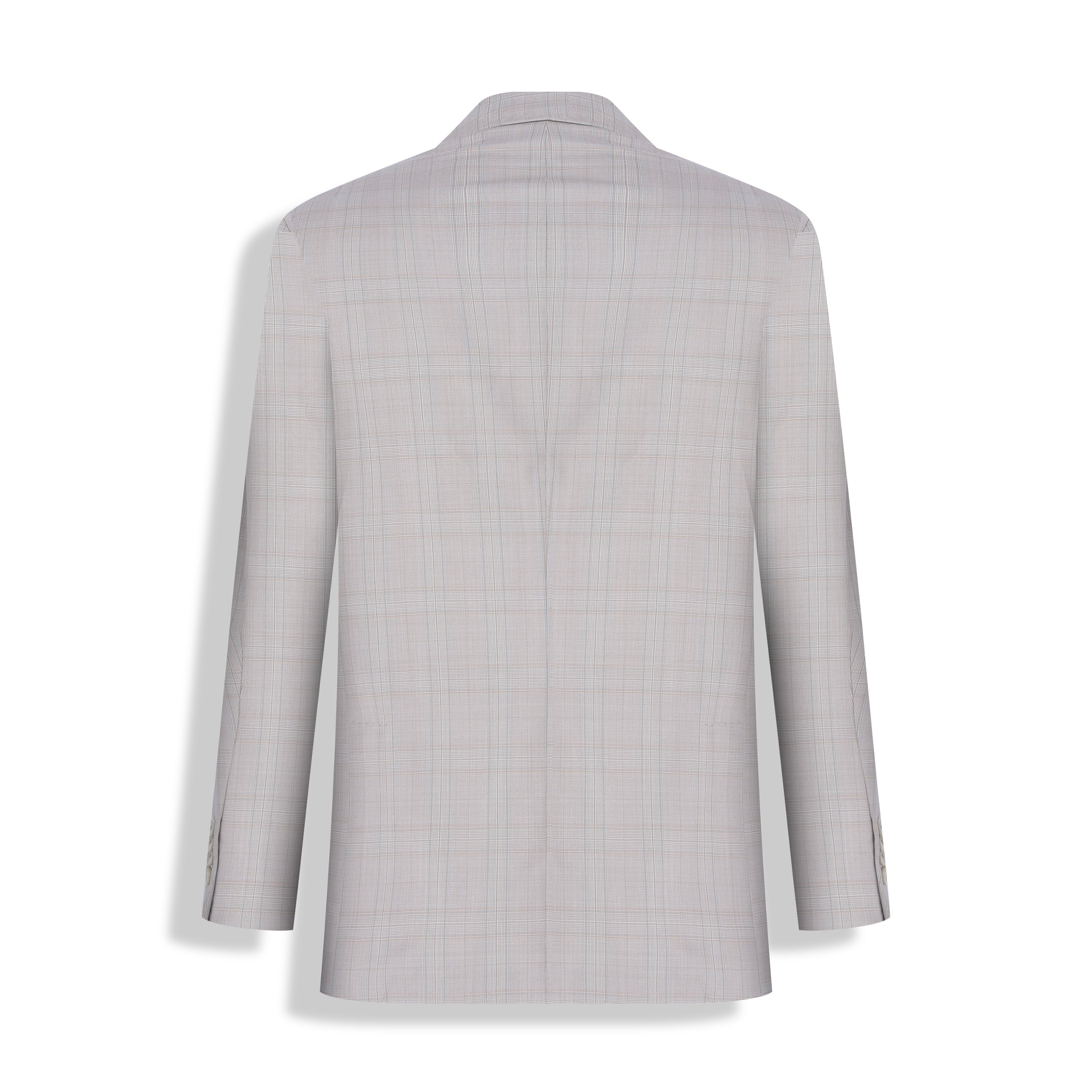 PALETO S/ FORRO PADRONADO S120 BEGE