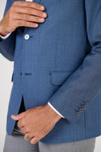 PALETO S/ FORRO PADRONADO S120 AZUL