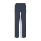 CALÇA  SOCIAL POLI L LISO  MARINHO