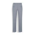 CALÇA SOCIAL POLI L LISO - CINZA CLARO