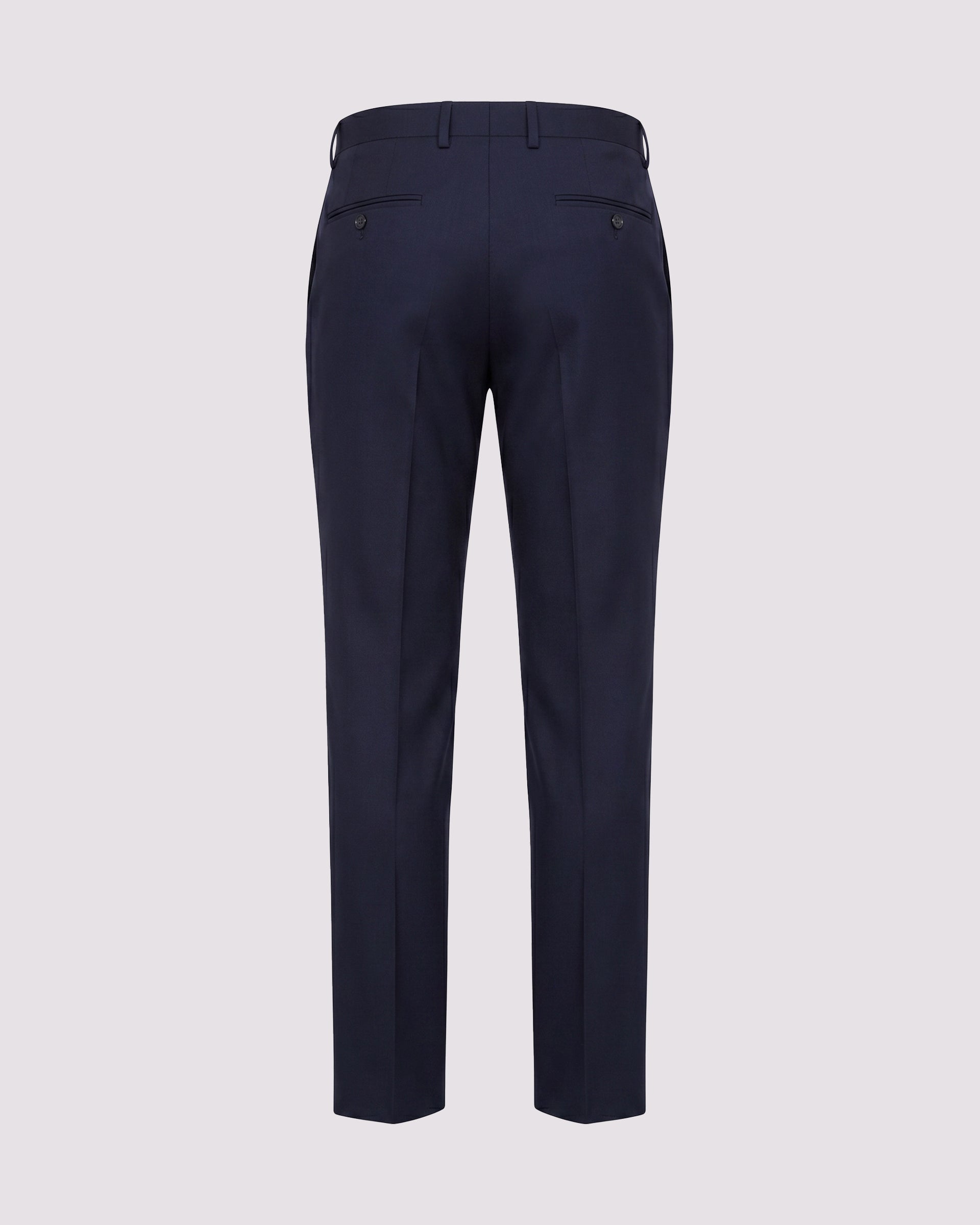 CALÇA SOCIAL SUPER 120 LISO - MARINHO