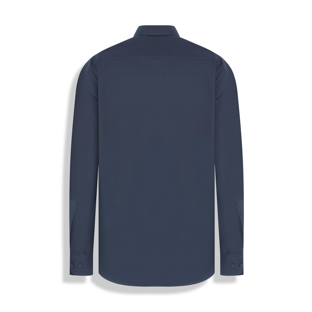 CAMISA TRICOLINE ELASTANO M/LONGA MARINHO