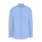 CAMISA FIL A FIL M/LONGA  AZUL CLARO