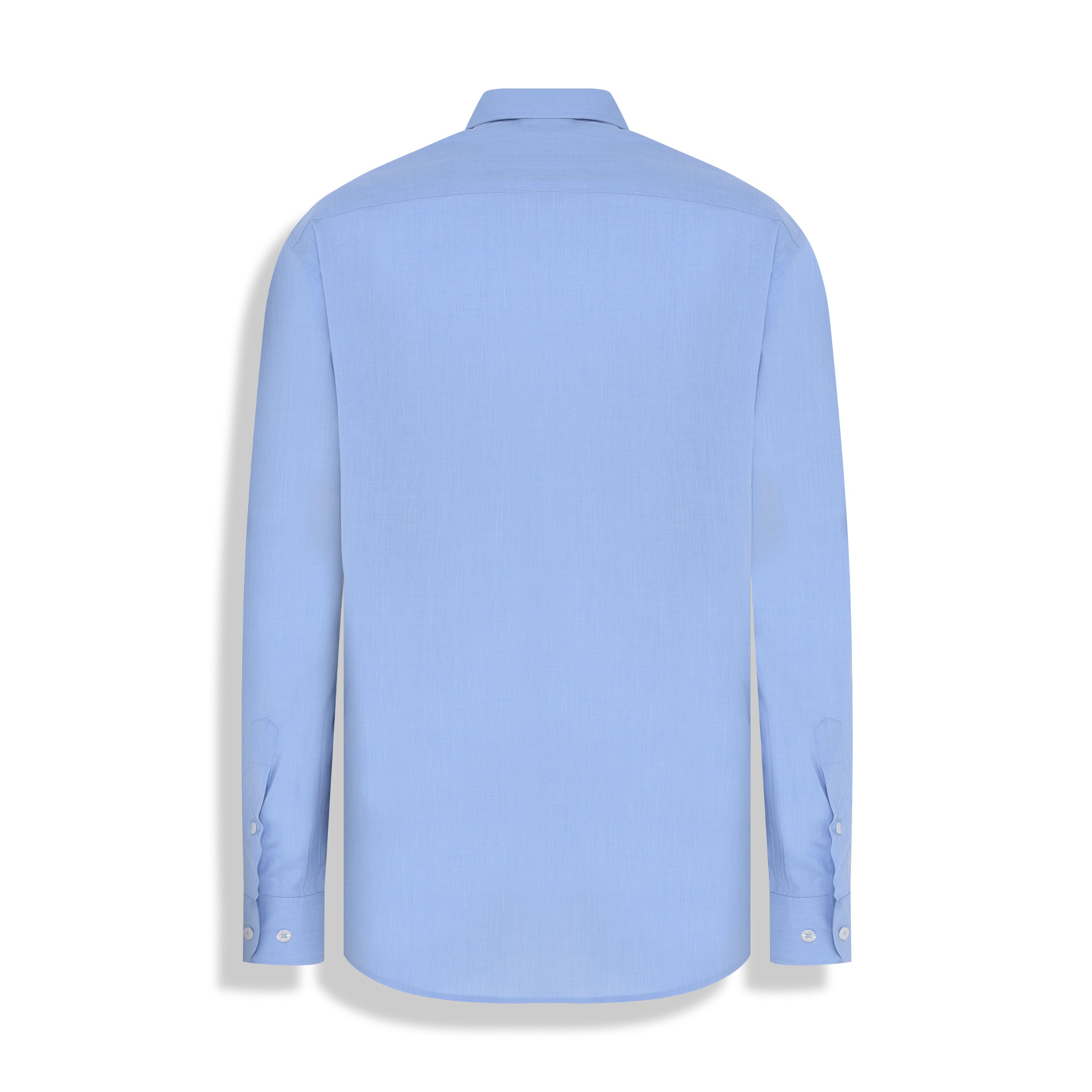 CAMISA FIL A FIL M/LONGA  AZUL CLARO