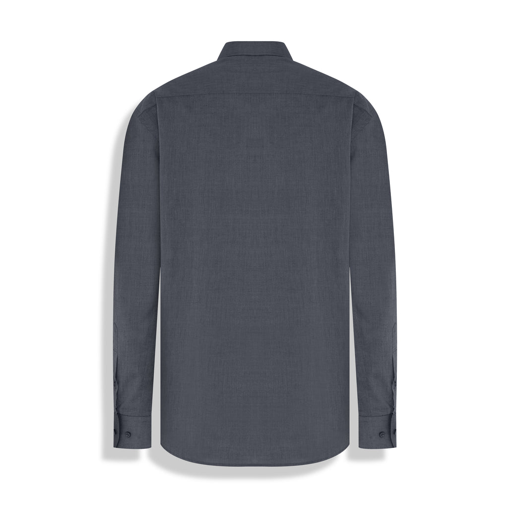 CAMISA FIL A FIL M/LONGA PRETO