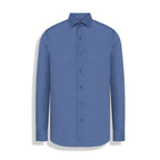CAMISA FIL A FIL M/LONGA AZUL BIC