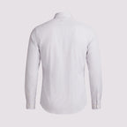 CAMISA PREMIUM TRICOLINE 100/2 M/LONGA LISTRA BRANCA