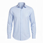CAMISA PREMIUM OXFORD 80/2  M/LONGA - AZUL
