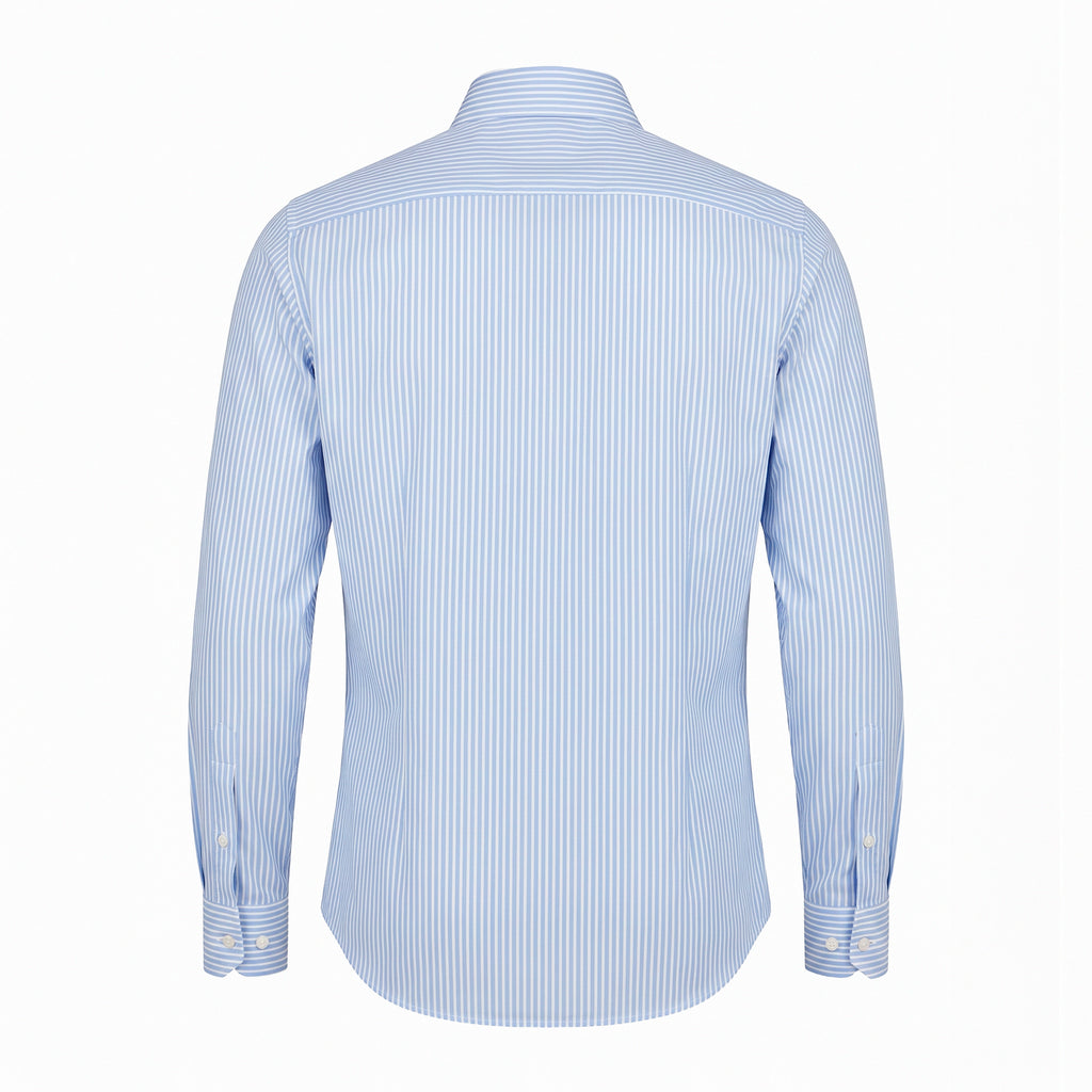 CAMISA PREMIUM OXFORD 80/2  M/LONGA - AZUL