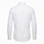 CAMISA PREMIUM  DOBBY M/L - ESPINHA BRANCO