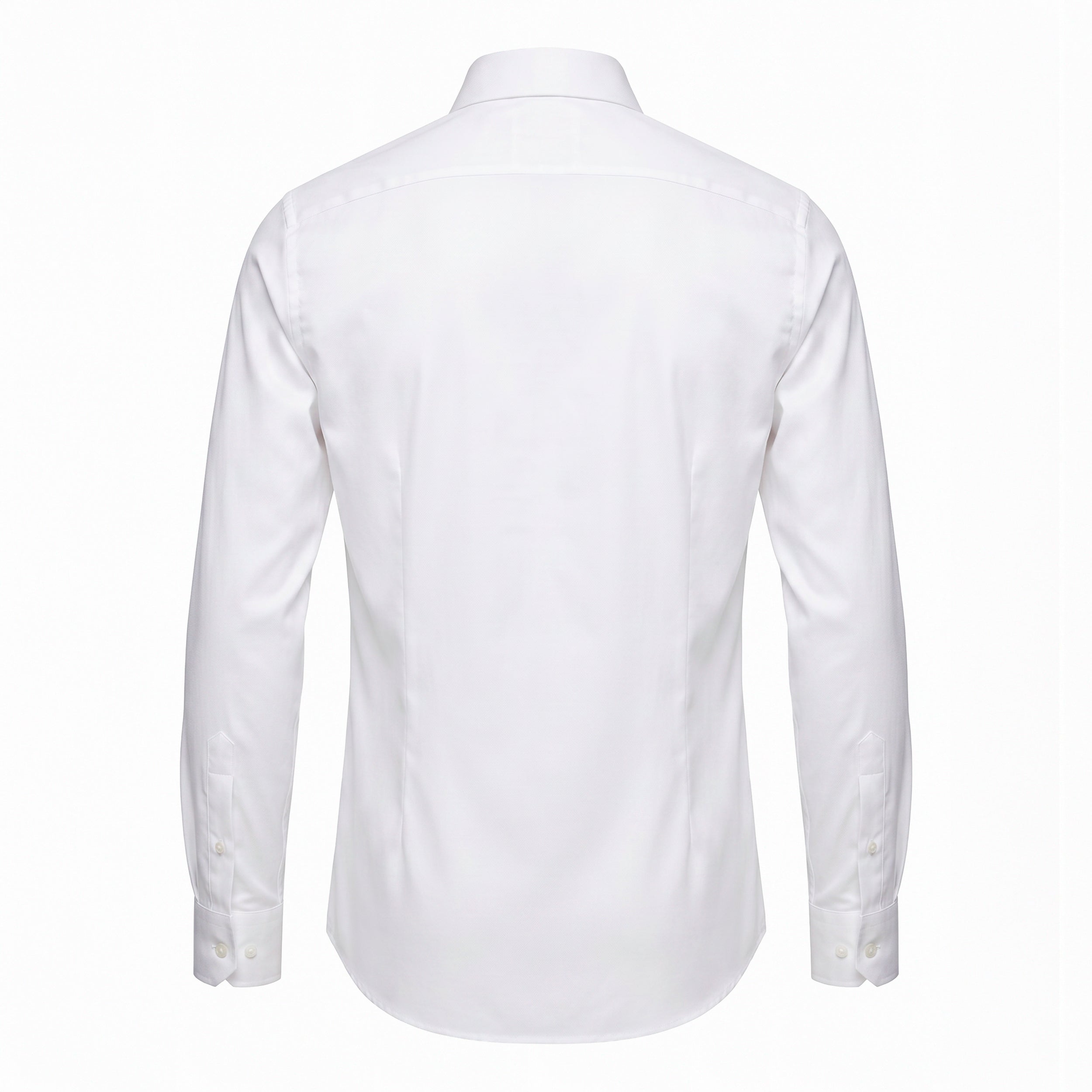 CAMISA PREMIUM  DOBBY M/L - ESPINHA BRANCO