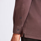 CAMISA POLO INTERLOCK PIMA COTTON M/LONGA EXPRESSO