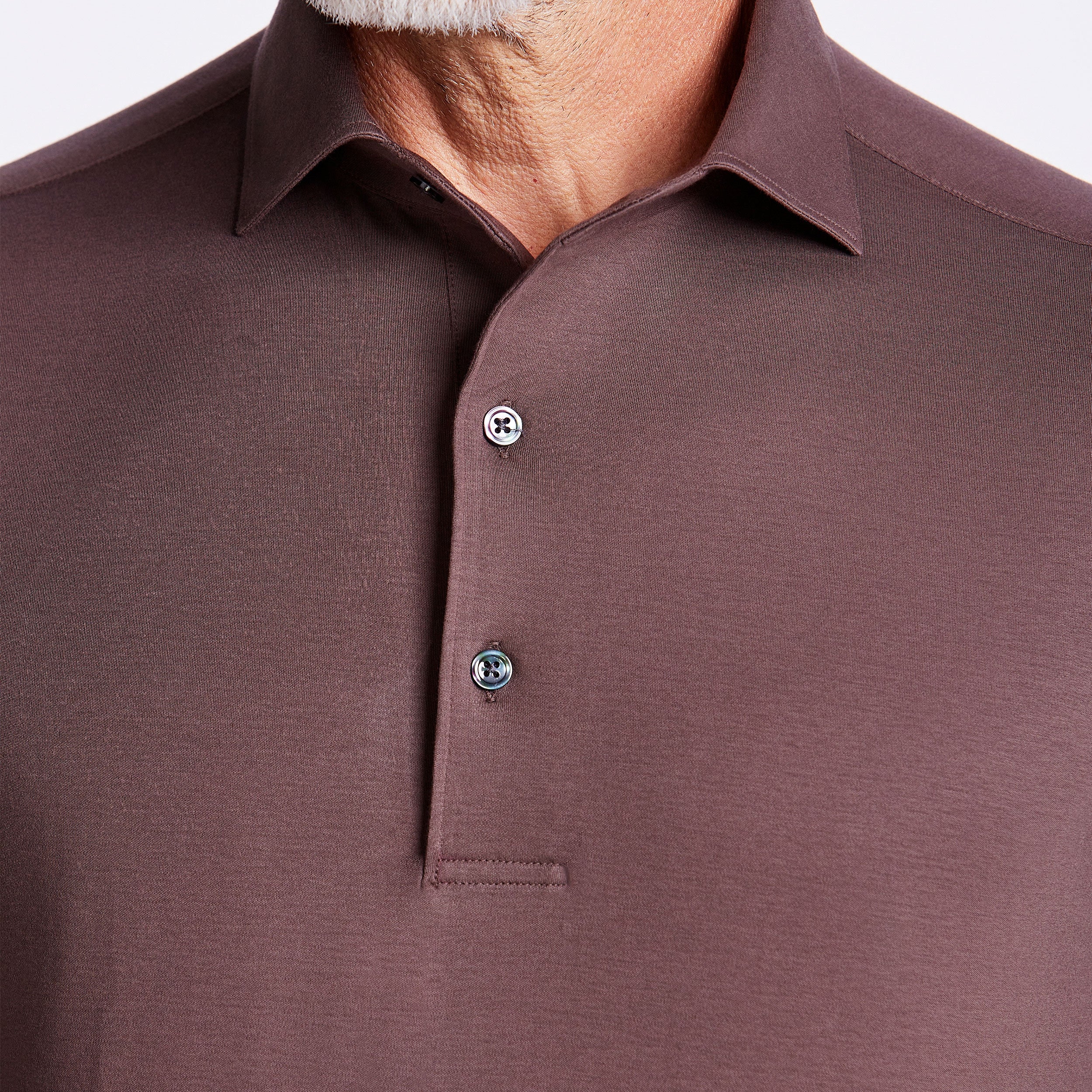 CAMISA POLO INTERLOCK PIMA COTTON M/LONGA EXPRESSO