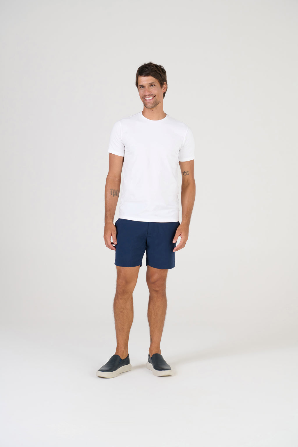 SHORTS TECNO SPORT LISO MARINHO