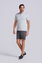SHORTS TECNO SPORT LISO GRAFITE