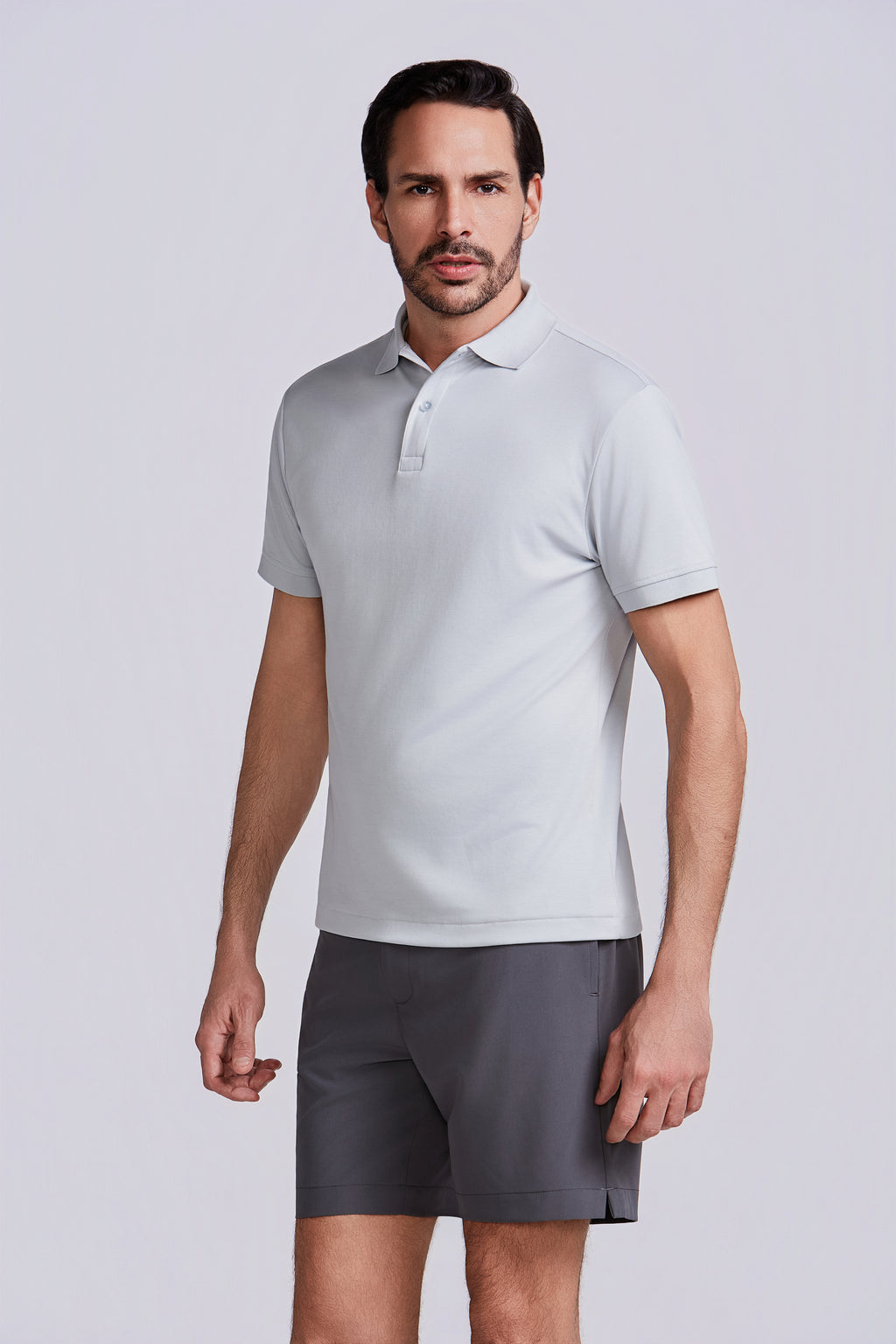 SHORTS TECNO SPORT LISO GRAFITE