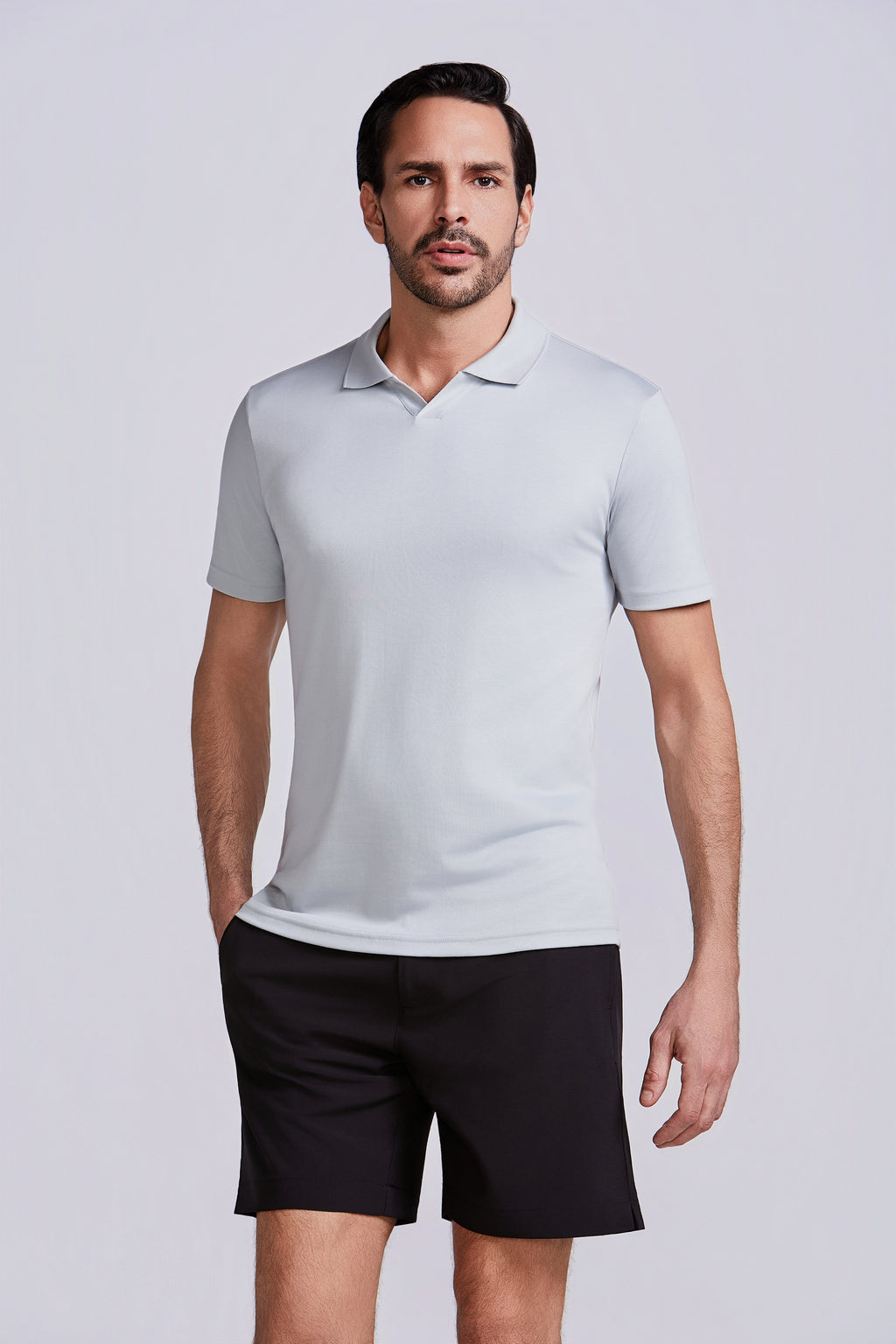 SHORTS TECNO SPORT LISO  PRETO