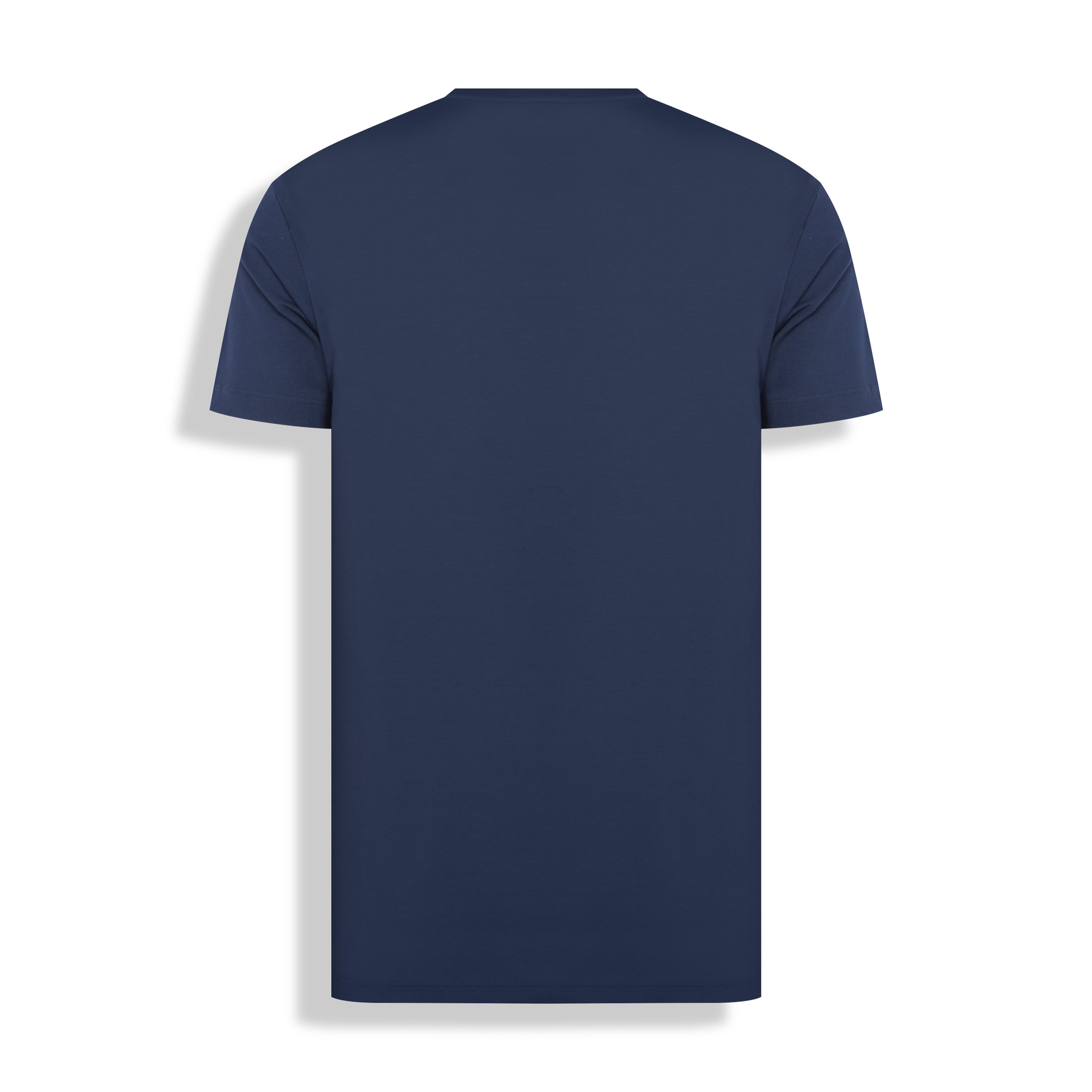 T-SHIRT HI TECH GOLA CARECA M/CURTA MARINHO