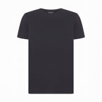 T-SHIRT HI TECH GOLA CARECA M/CURTA  PRETO