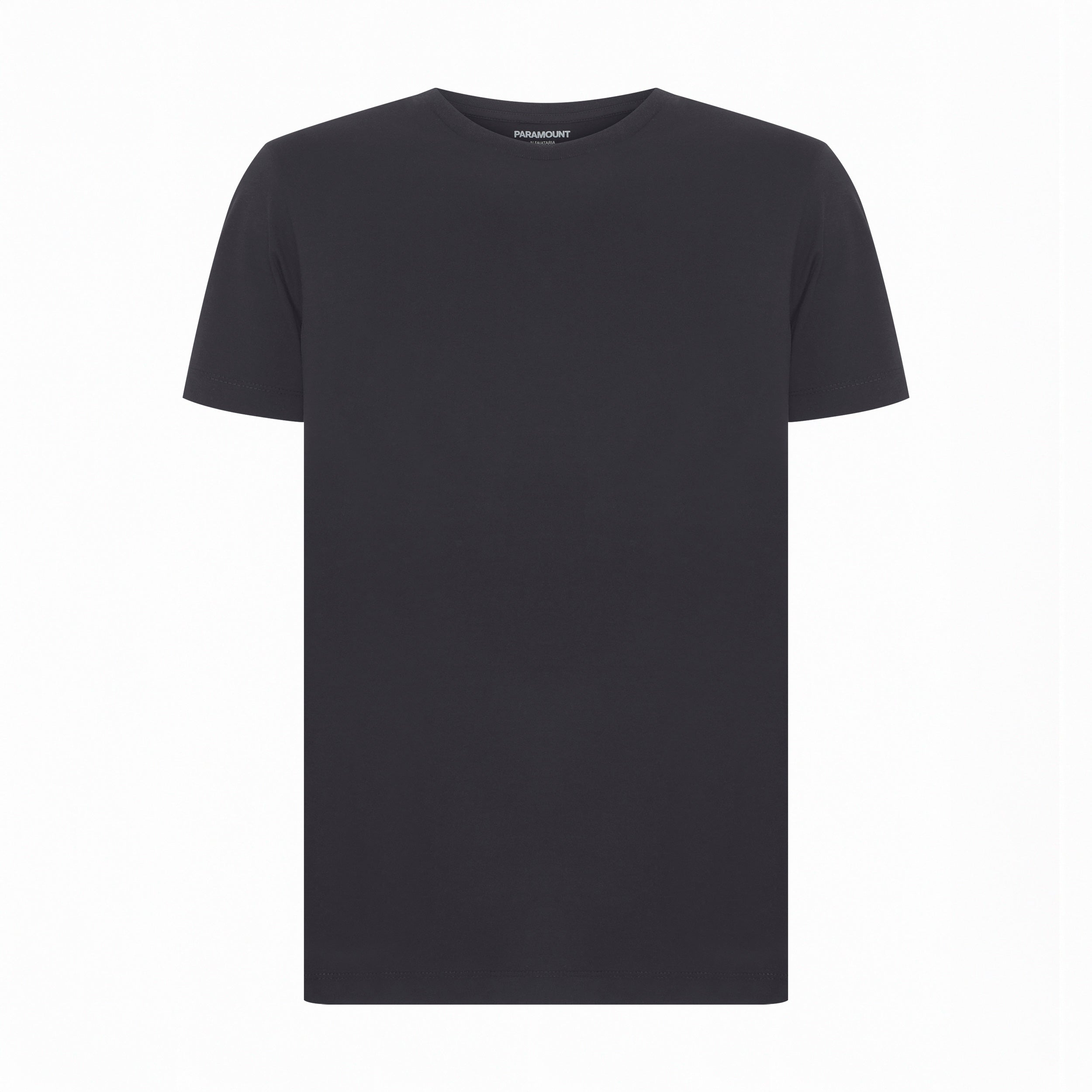 T-SHIRT HI TECH GOLA CARECA M/CURTA  PRETO